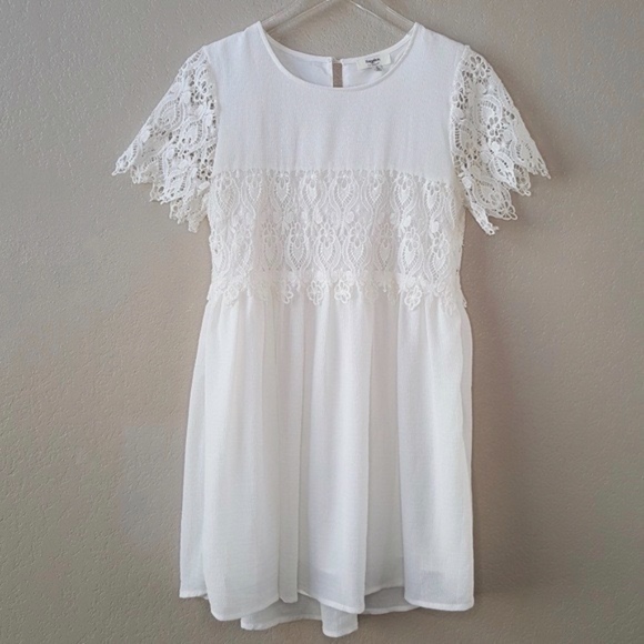NWOT Hayden Los Angeles Crochet Lace Dress S - Picture 1 of 8